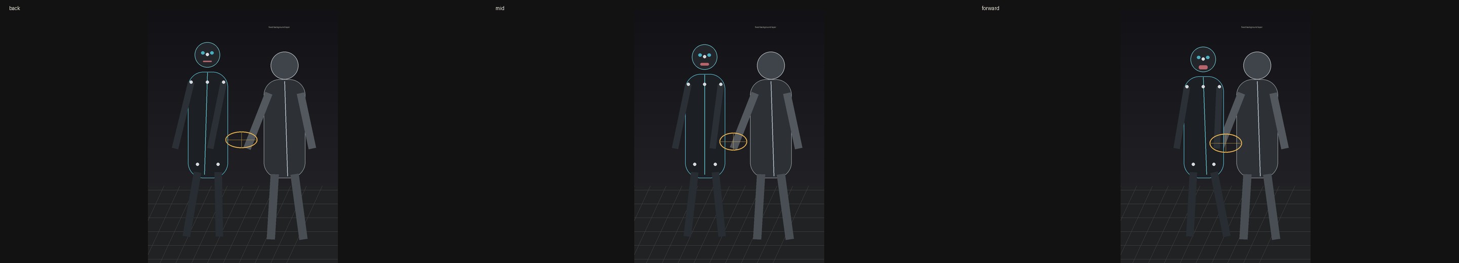 one side motion keyframes
